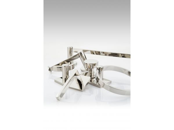 DECORATIVE DOOR AND BATH HARDWARE IN POLISHED NICKEL - LIFETIME FINISH